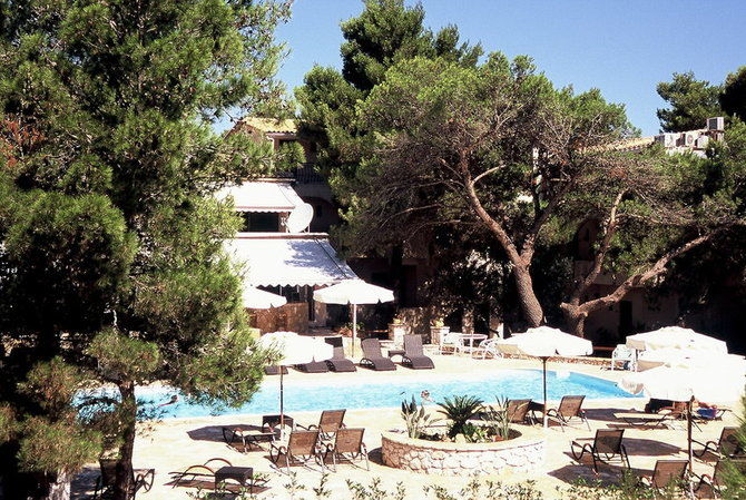 Aquarius Hotel Vasilikí Eksteriør billede
